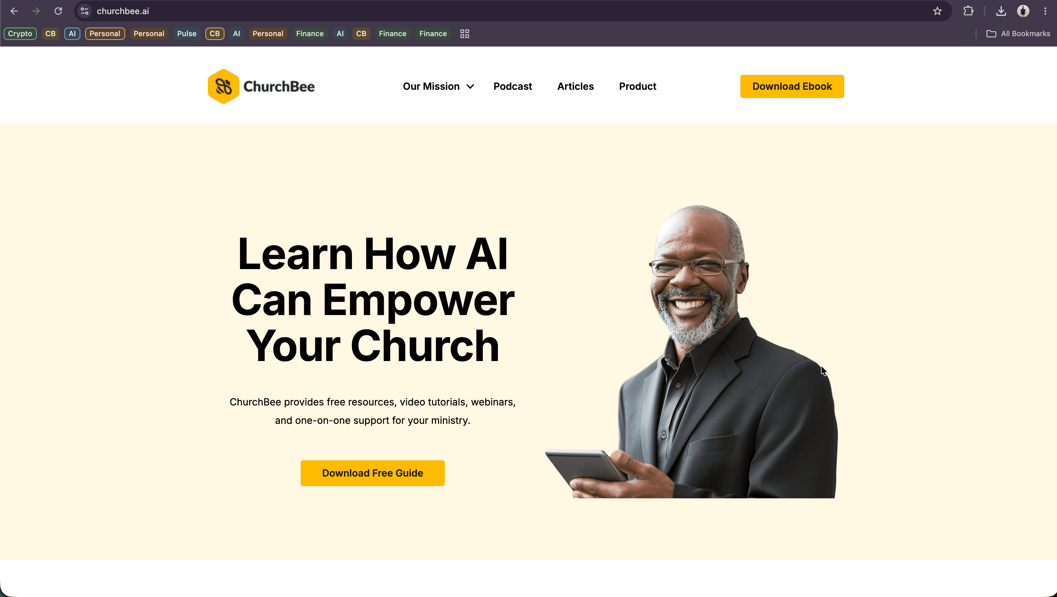 ChurchBee — Church Newsletter Platform