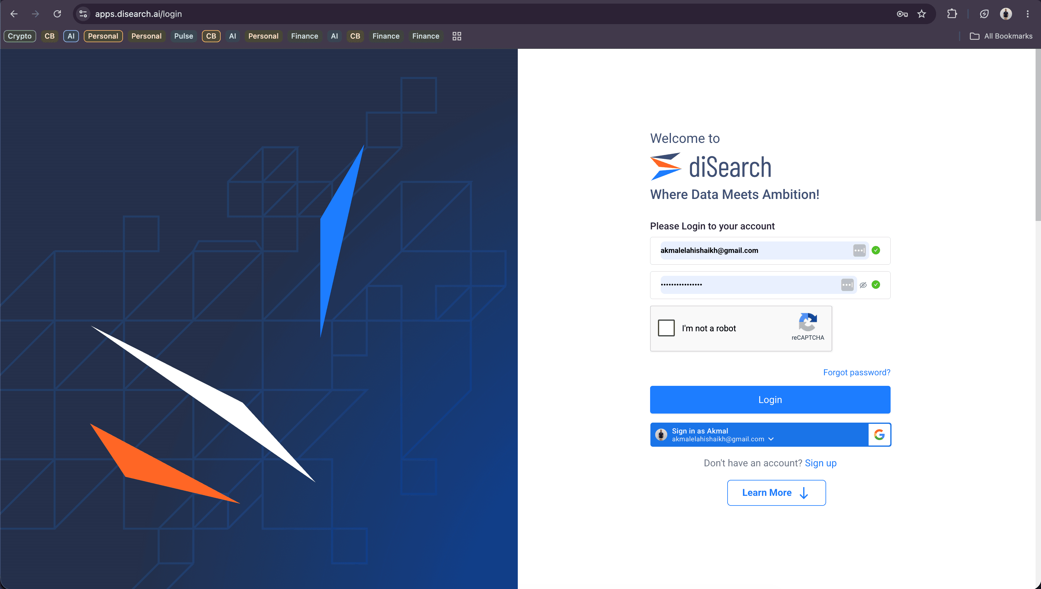 diSearch AI Enterprise Search Platform screenshot 2