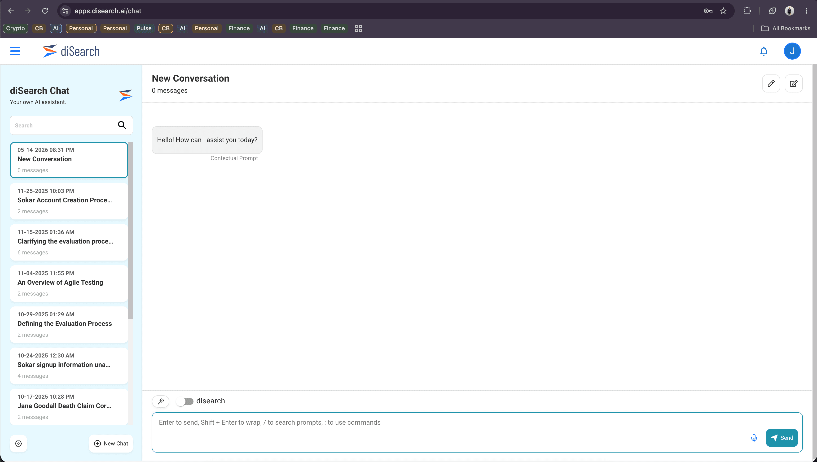 diSearch AI Enterprise Search Platform screenshot 4
