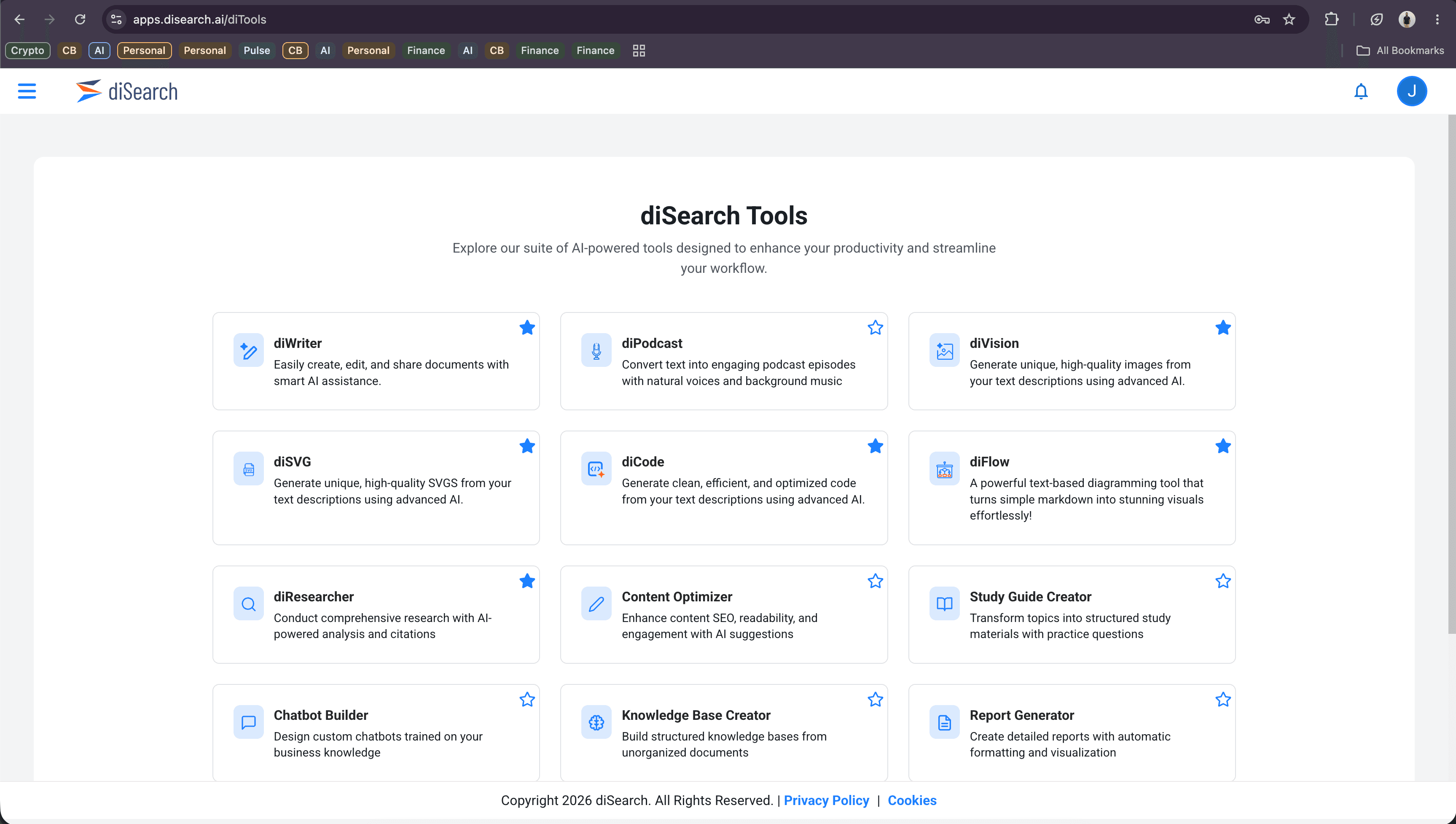 diSearch AI Enterprise Search Platform screenshot 5