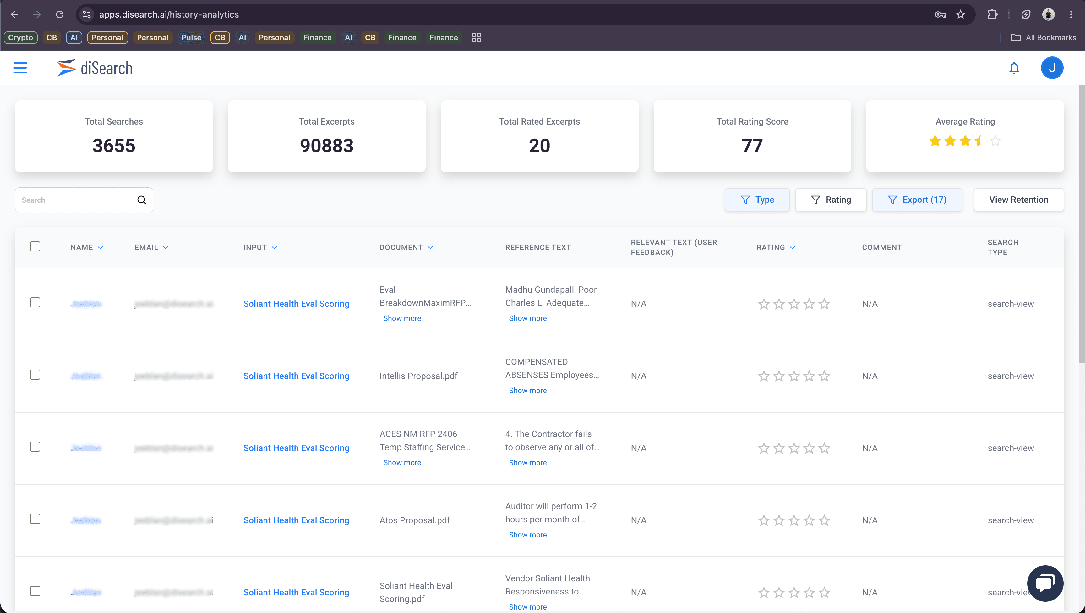 diSearch AI Enterprise Search Platform screenshot 7