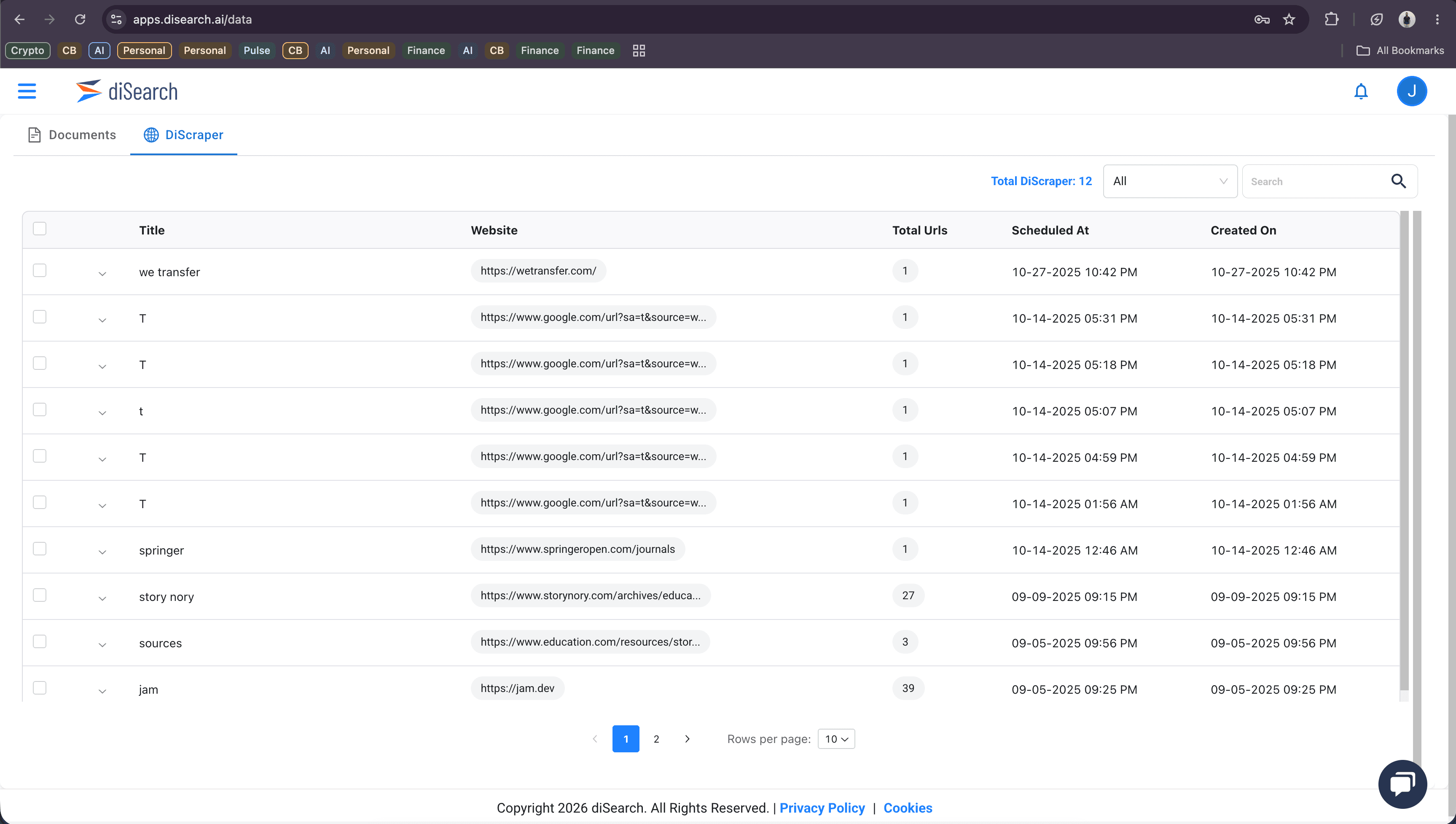 diSearch AI Enterprise Search Platform screenshot 9