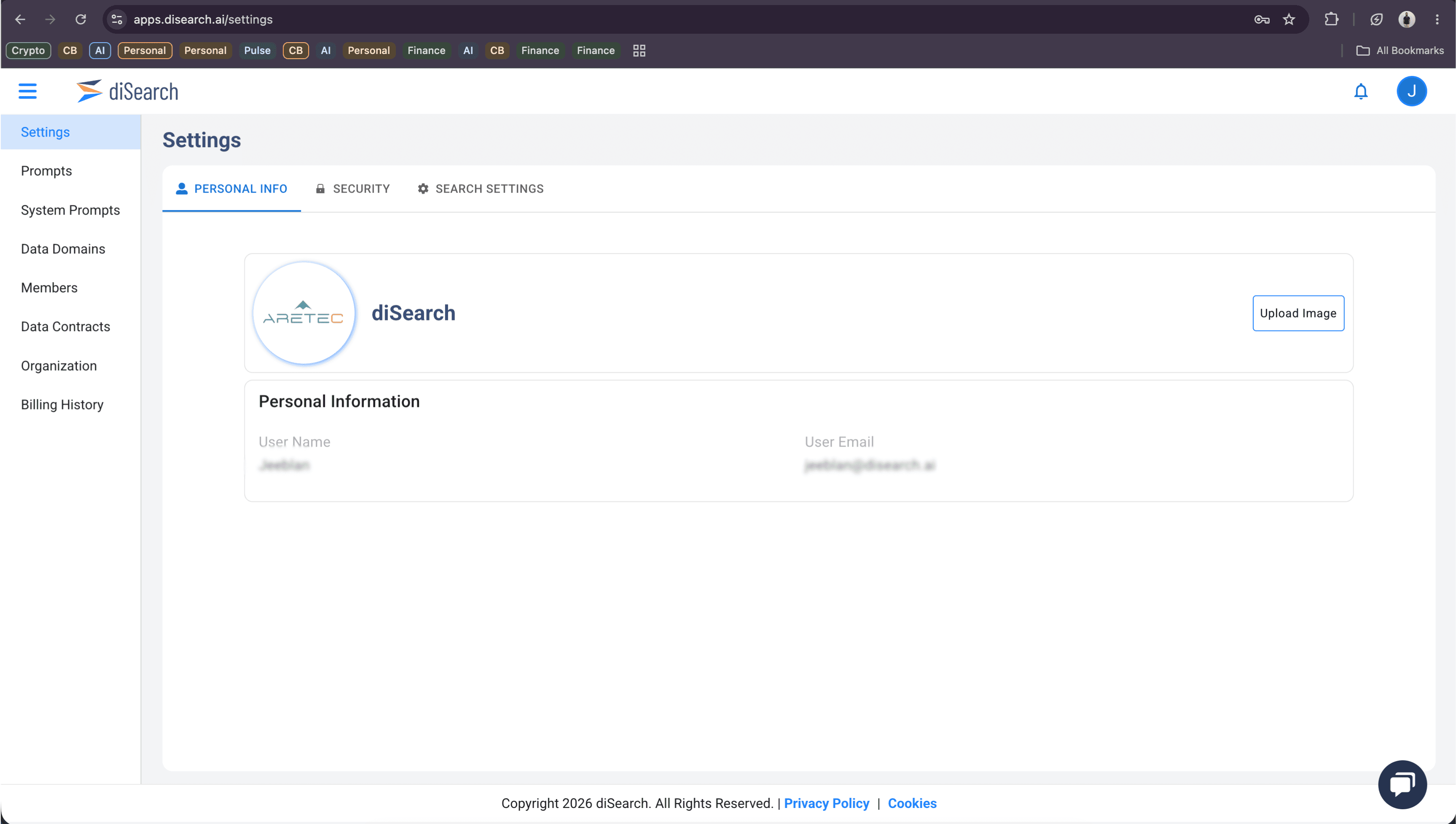 diSearch AI Enterprise Search Platform screenshot 12