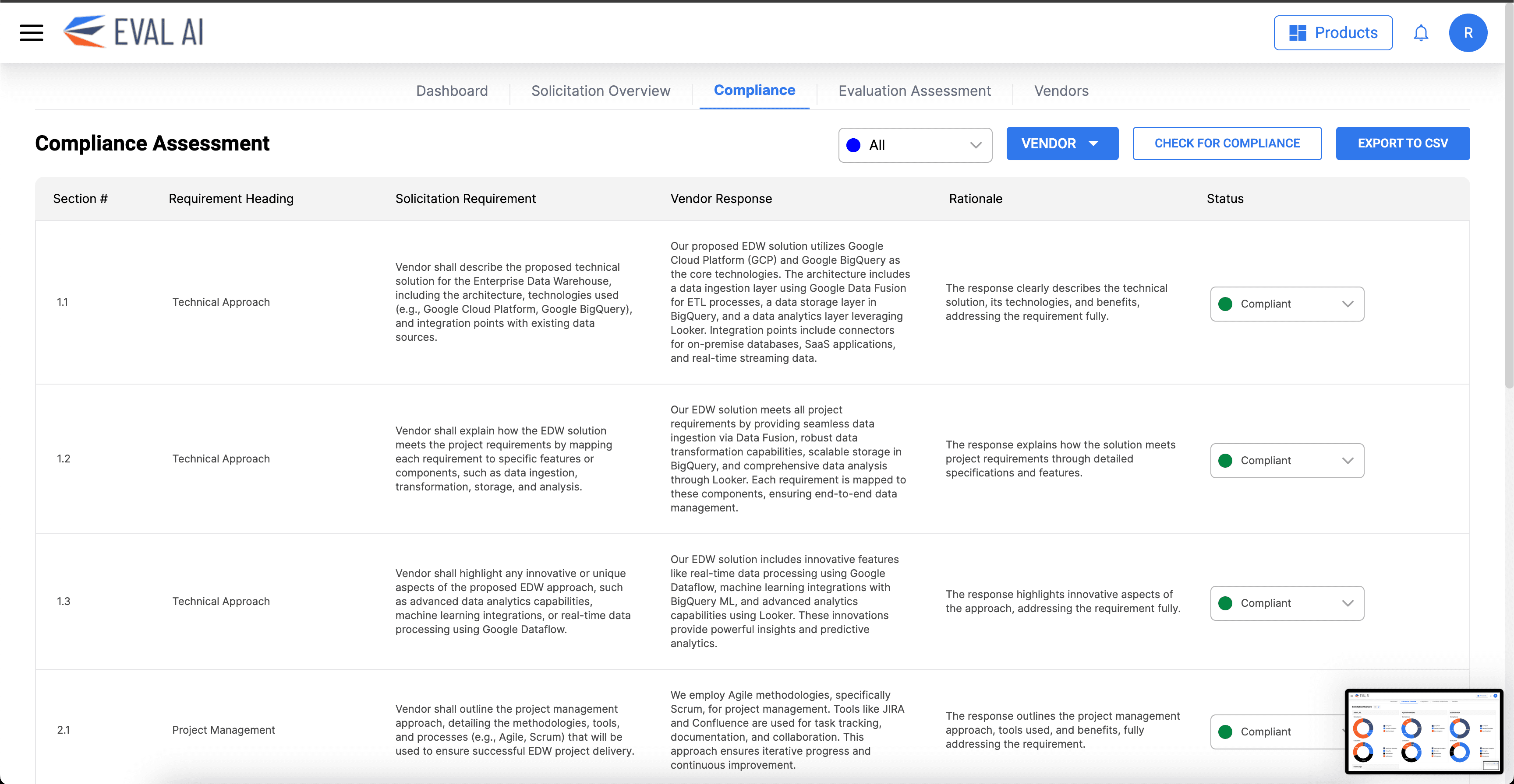 Eval AI — RFP Evaluation Platform screenshot 7