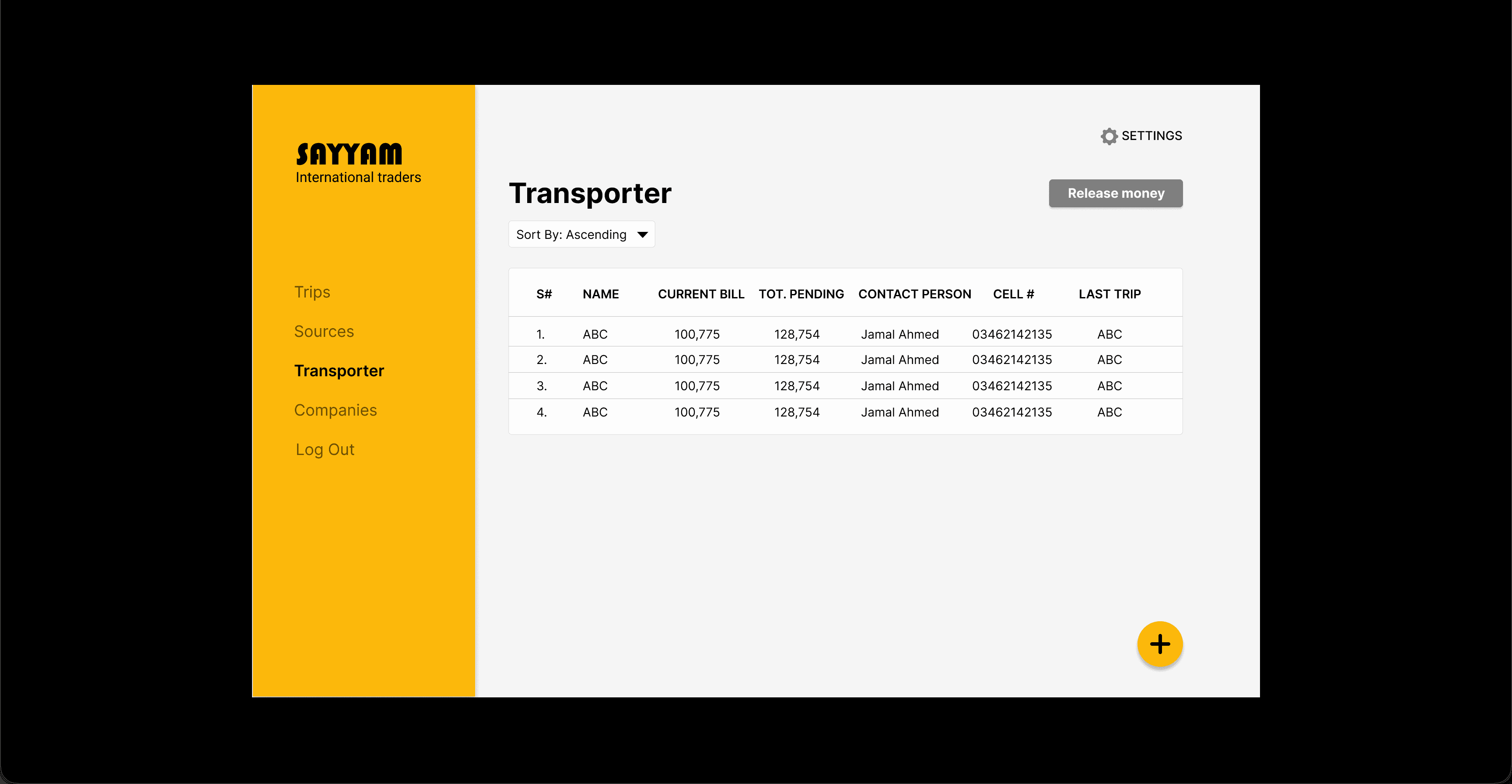 Sayyam — Construction Material ERP screenshot 3