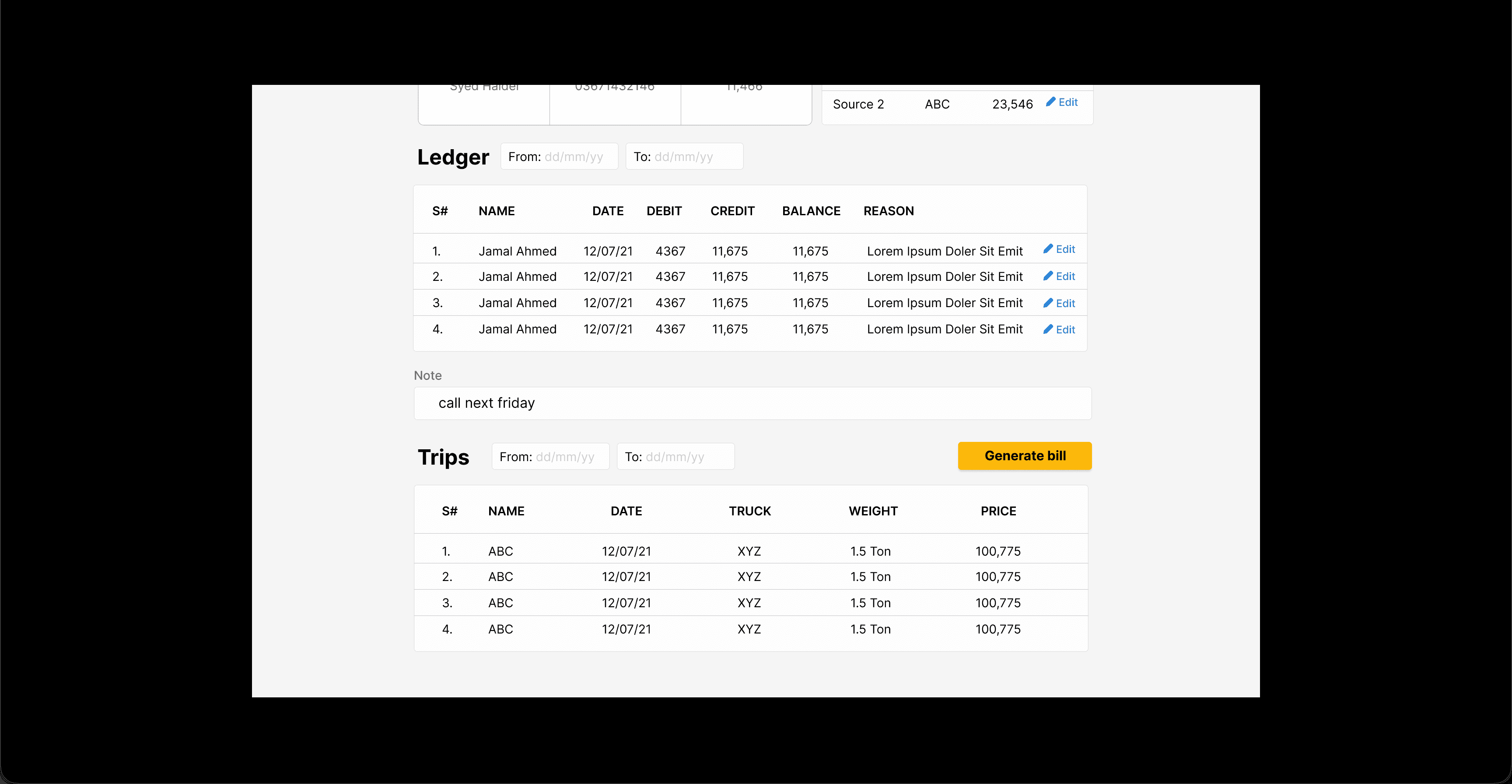 Sayyam — Construction Material ERP screenshot 5