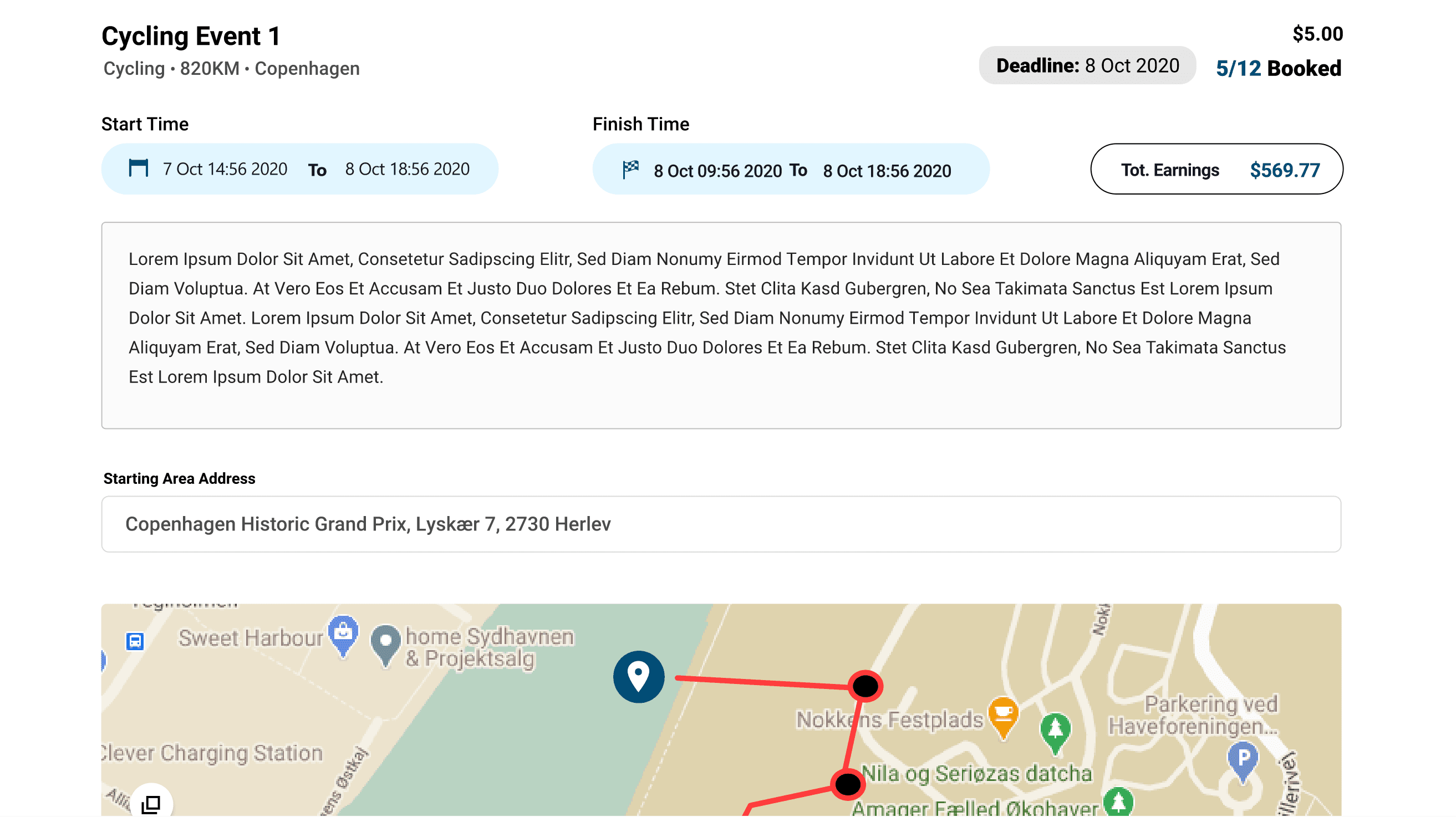 Sports Events — Admin Dashboard & Management Platform screenshot 4