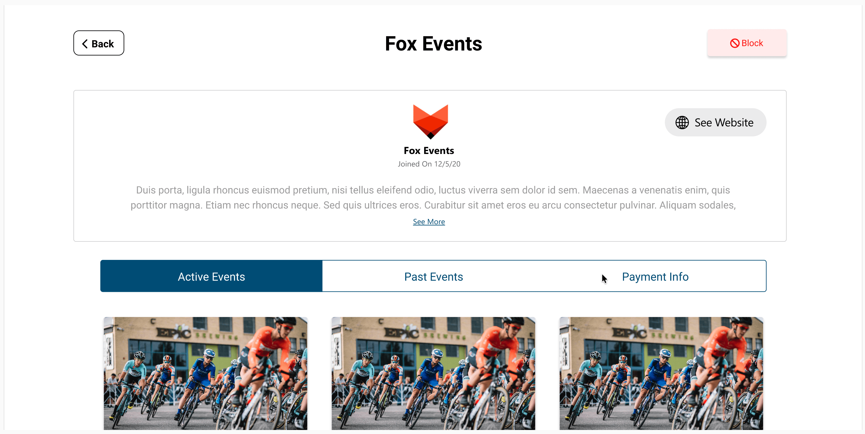 Sports Events — Admin Dashboard & Management Platform screenshot 9